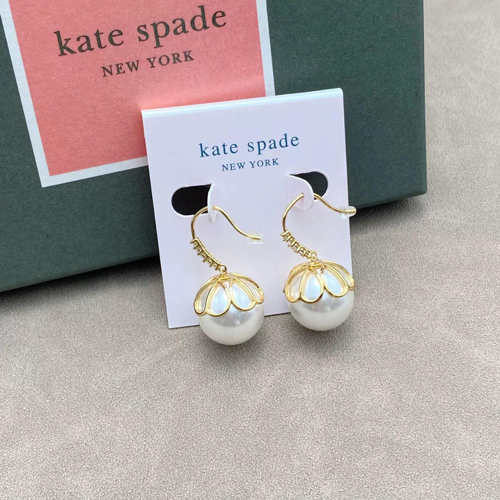 kate spade Zircon Pearl Earrings